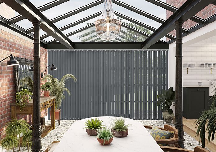 Trinity (FR Blackout), Deep Grey - Vertical Blind - Image 8